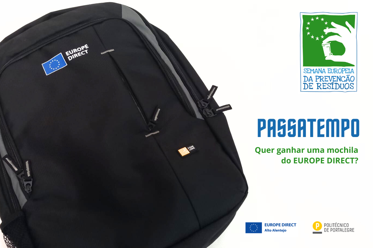 Quer Ganhar Uma Mochila Do Europe Direct Participe No Passatempo Da