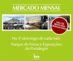 Mercado Mensal de Portalegre, no Parque de Feiras e Exposições