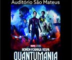 Esta sexta-feira, dia 10, no Auditório São Mateus, venha assistir ao filme “Homem-Formiga e a Vespa: Quantumania”