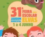 A  XXXI Feira Escolar do Concelho de Elvas vai decorrer de 1 a 4 de junho, no Jardim Municipal de Elvas