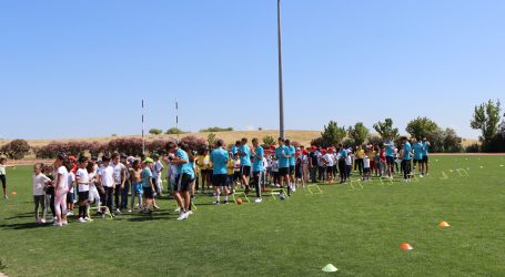 A final das provas do Kids Athletics decorreu hoje, 1 de junho, no Estádio Municipal de Atletismo de Elvas