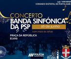 A Banda Sinfónica da Polícia de Segurança Pública vai estar em concerto esta sexta-feira, dia 16, a partir das 21h30, na Praça da República