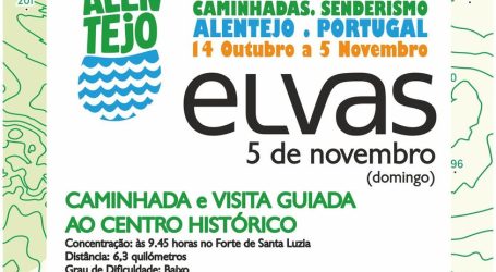 A cidade de Elvas acolhe, “TransAlentejo Walking Festival”