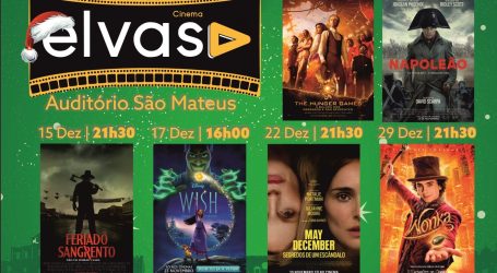 Elvas: Cinema para o mês de dezembro!