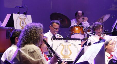 O Centro Cultural de Campo Maior foi palco, no dia 6 de janeiro, do tradicional Concerto de Reis da Banda 1.º de Dezembro.