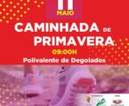 Caminhada da Primavera no dia 11 de maio, a partir das 09:00H, com partida no Polivalente de Degolados.