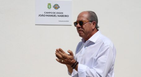 O Presidente do Município, Luís Rosinha, participou no dia 1 de junho na inauguração Campo de Jogos João Manuel Nabeiro