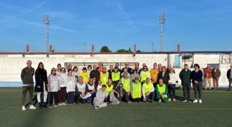 Dezenas de seniores participaram na tarde desta quarta-feira, dia 27, na iniciativa Walking Football, promovida pela Associação de Futebol de Portalegre e Federação Portuguesa de Futebol.