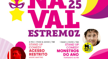 Estremoz volta a ser palco dos foliões, com muita animação, em mais um CARNAVAL DE ESTREMOZ 2025!