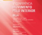 Beja acolhe amanhã na Biblioteca 5ª Conferência organizada pelo Movimento pelo Interior