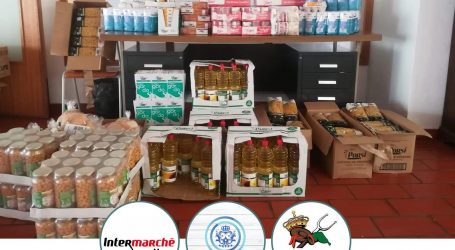 Intermarché, Comissão de Festas e RGFA de Moura realizam doação de produtos