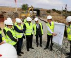 Pedro Marques visitou obra no troço ferroviário Elvas – Caia