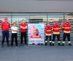 Intermarché de Vila Viçosa oferece paletes de águas às corporações de bombeiros de Borba, Vila Viçosa e Alandroal