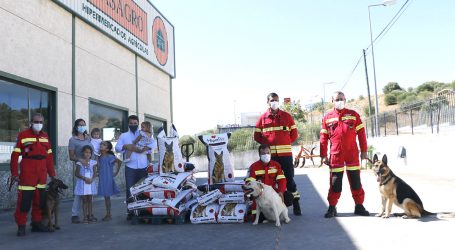 CASAGRO entrega cerca de 500 kg de ração aos Bombeiros de Elvas