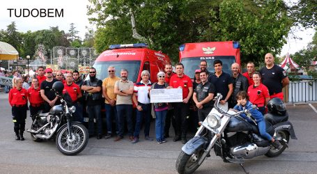 Moto Clube de Elvas entrega cheque aos Bombeiros