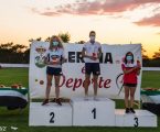 A atleta Raquel Trabuco, do Clube Elvense de Natação foi a grande vencedora feminina da 22.ª edição da Milha de Llerena, Espanha