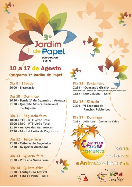 Cartaz Jardim de Papel