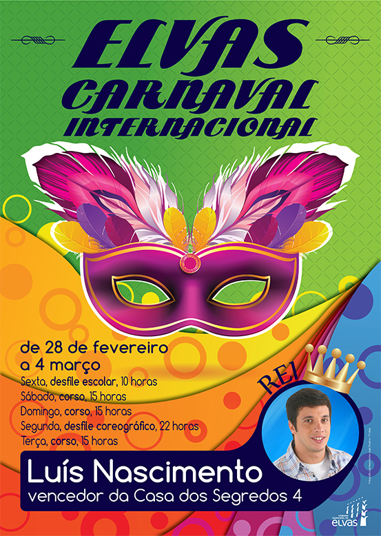 Carnaval Internacional de Elvas - programa - Tudobem-Alentejo