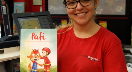 Intermarché de Redondo promove o livro do “Pafi” para ajudar Bombeiros