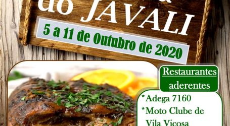 Semana do Javali, integrado no Festival Gastronómico “Vila Viçosa à Mesa”.